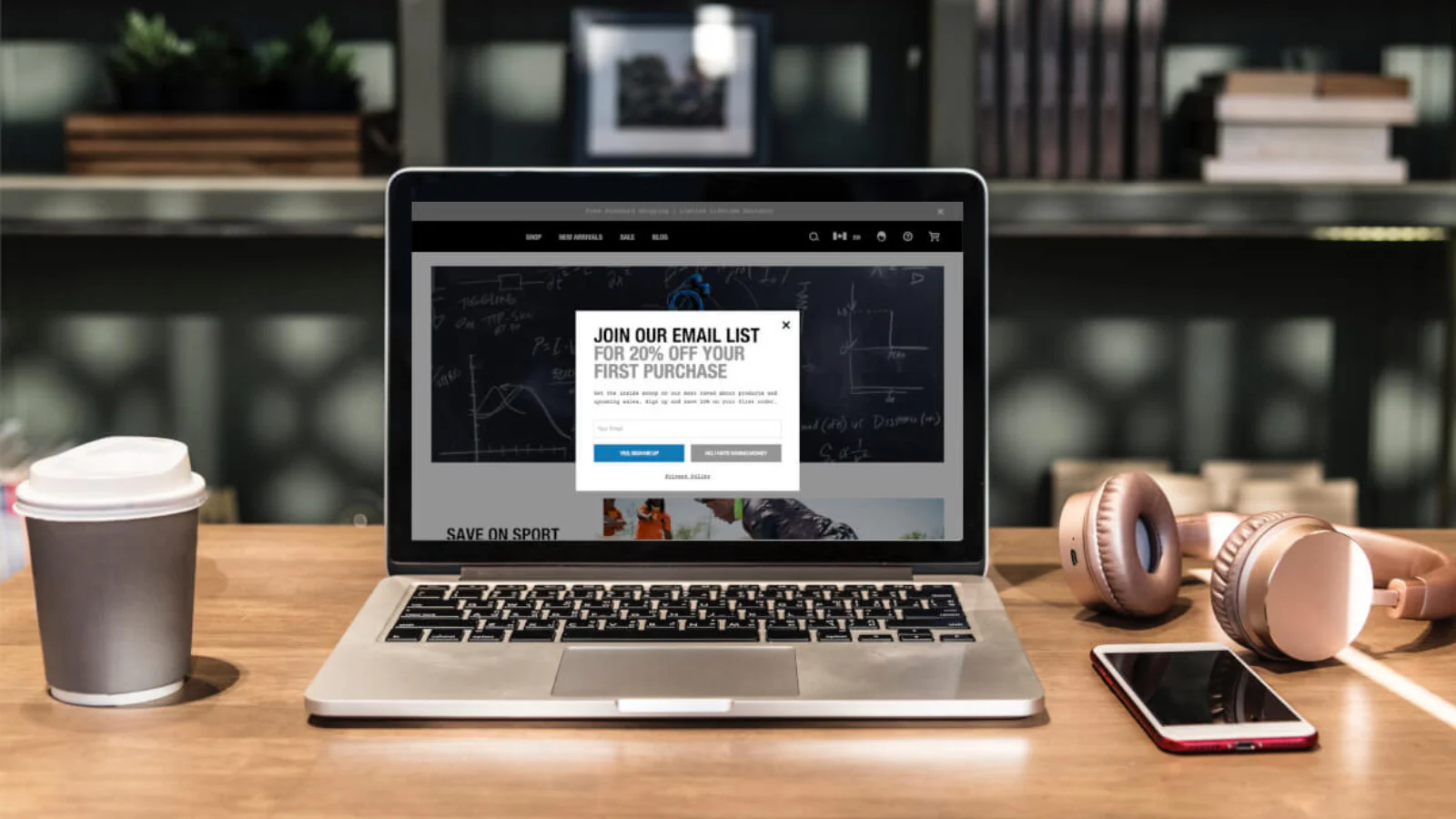 5 Email Popup Examples in Successful Online Stores Tadpull